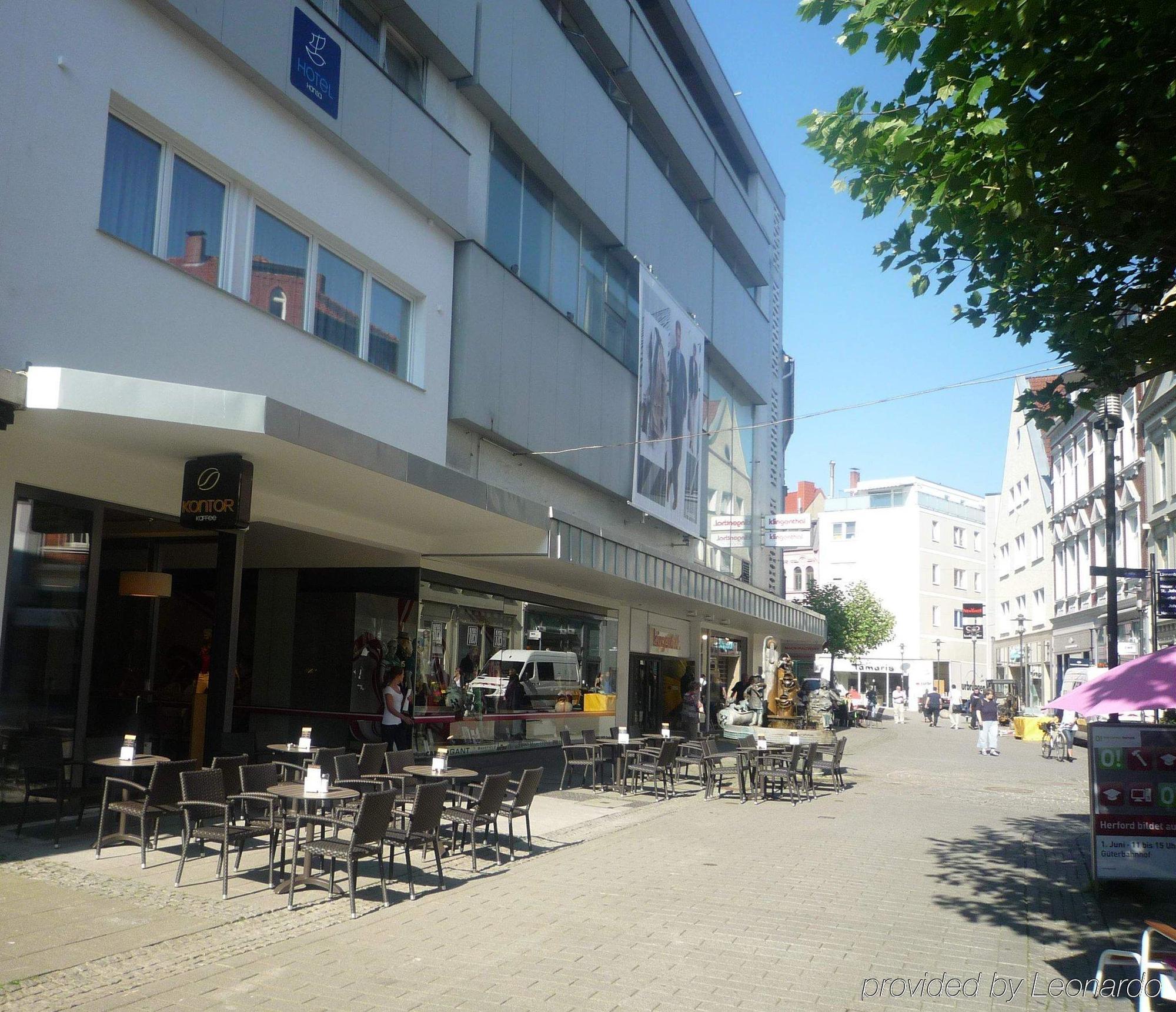 Hotel Hansa Herford Buitenkant foto